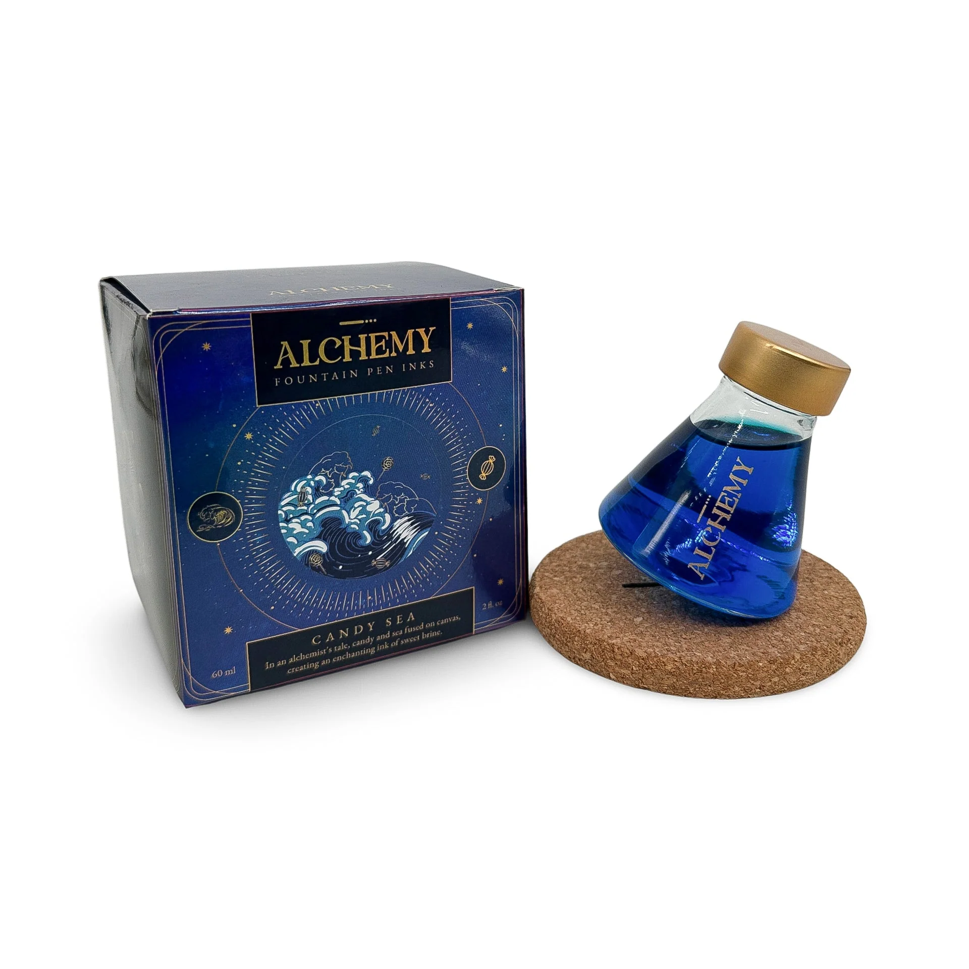 Endless Alchemy Fountain Pen Inks - Candy Sea 45 ML - Image 3