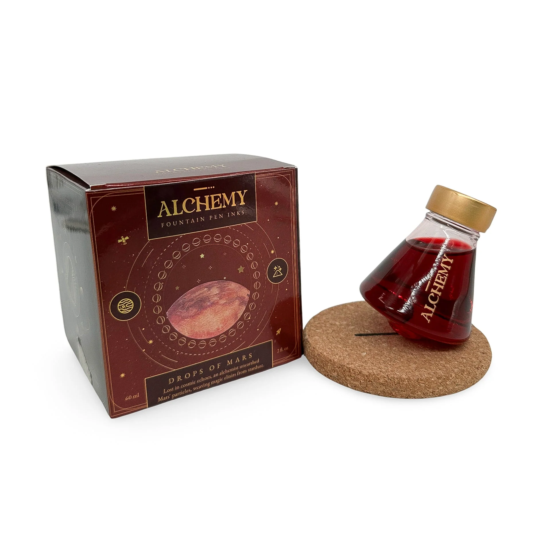 Endless Alchemy Fountain Pen Inks - Drops of Mars 45 ml - Image 6