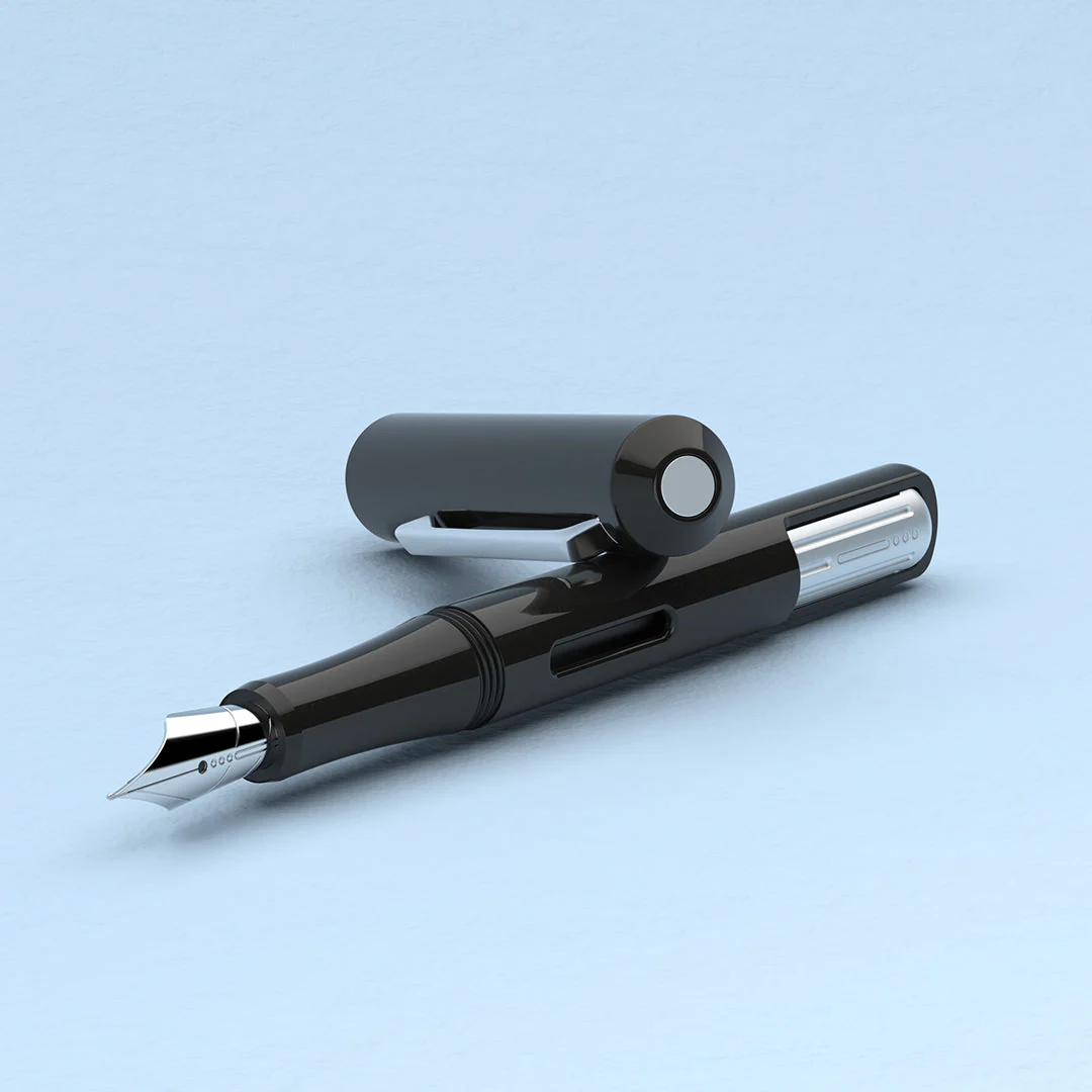 Endless LABS.12 Captiva ADVANCED Torque-Filler Fountain Pen - Infinite Space Chrome - UltraGrind - Image 4