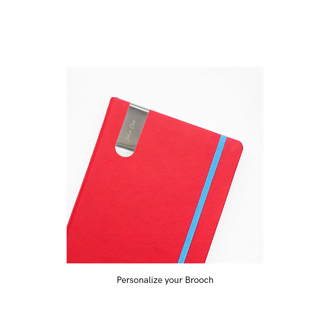 Recorder Notebook - Crimson Sky - Regalia Paper - A5 - Image 8